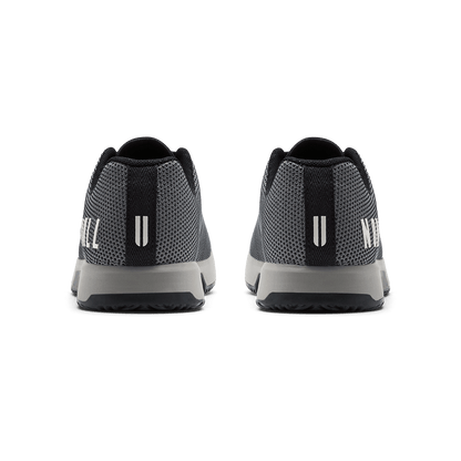 Gunmetal Outwork Edge Shoe Back Angle.