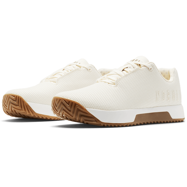 Mineral White Gum Outwork Edge Quarter Angle.