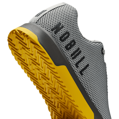 Pewter Marigold NOBULL Outwork Edge Shoe Detail Angle. 