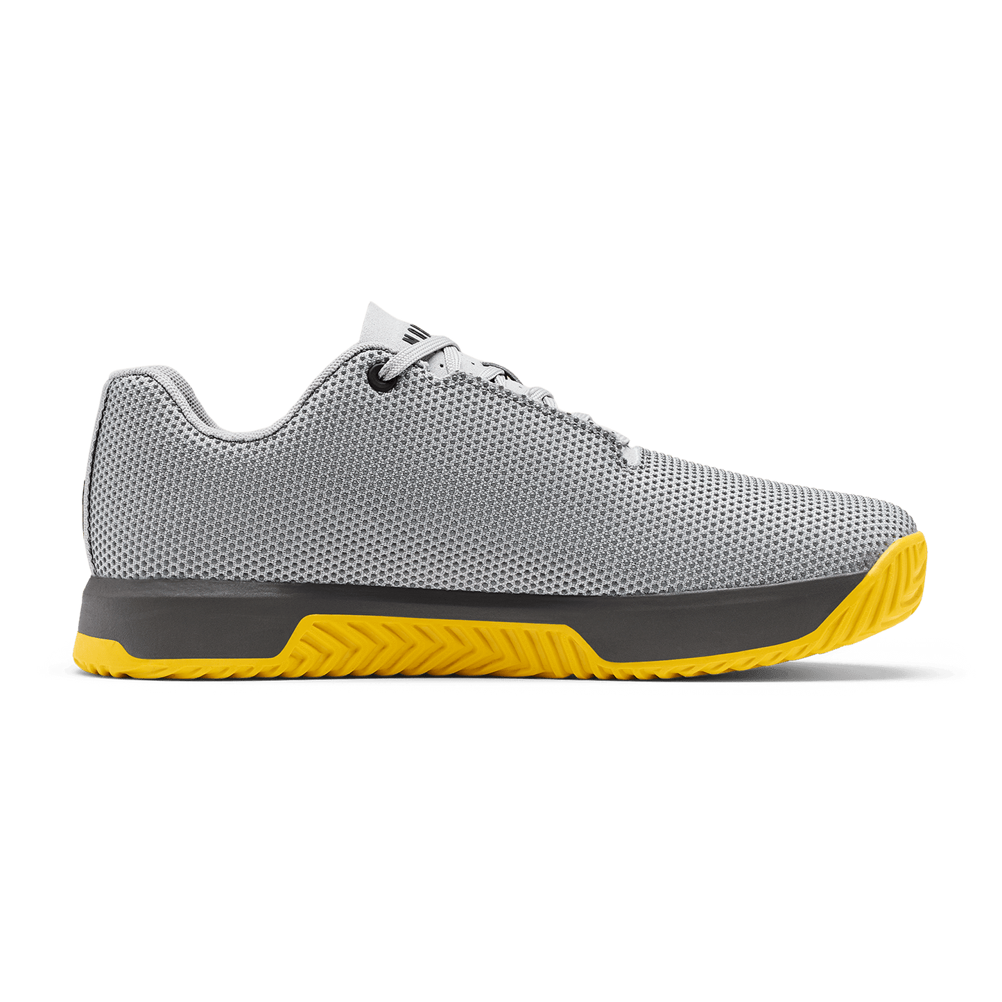 Pewter Marigold NOBULL Outwork Edge Shoe Medial Angle. 