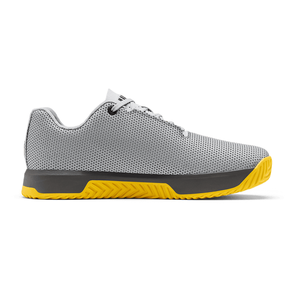 Pewter Marigold NOBULL Outwork Edge Shoe Medial Angle. 