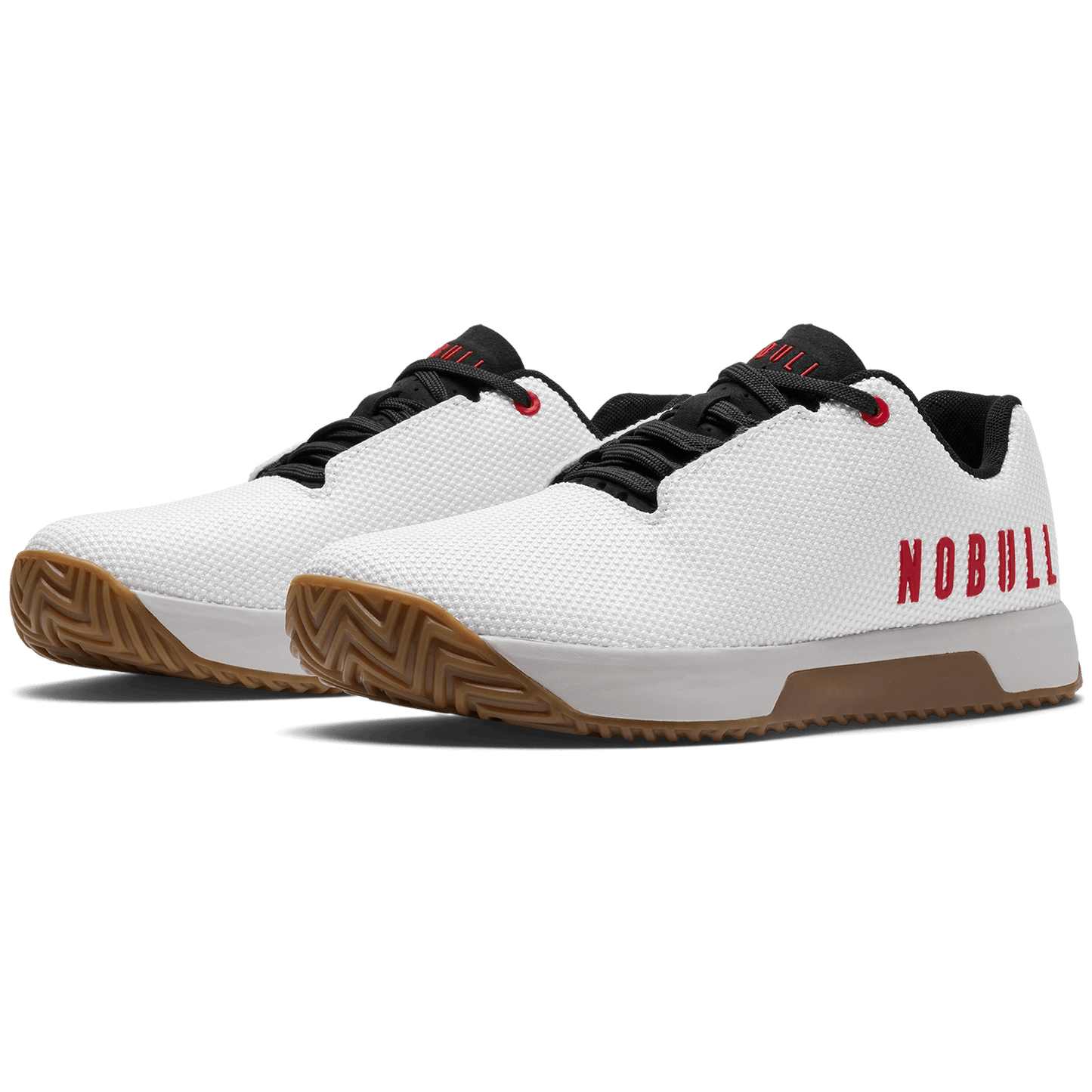 Classic White Light Gray Gum Outwork Edge Shoe Front Side Angle.