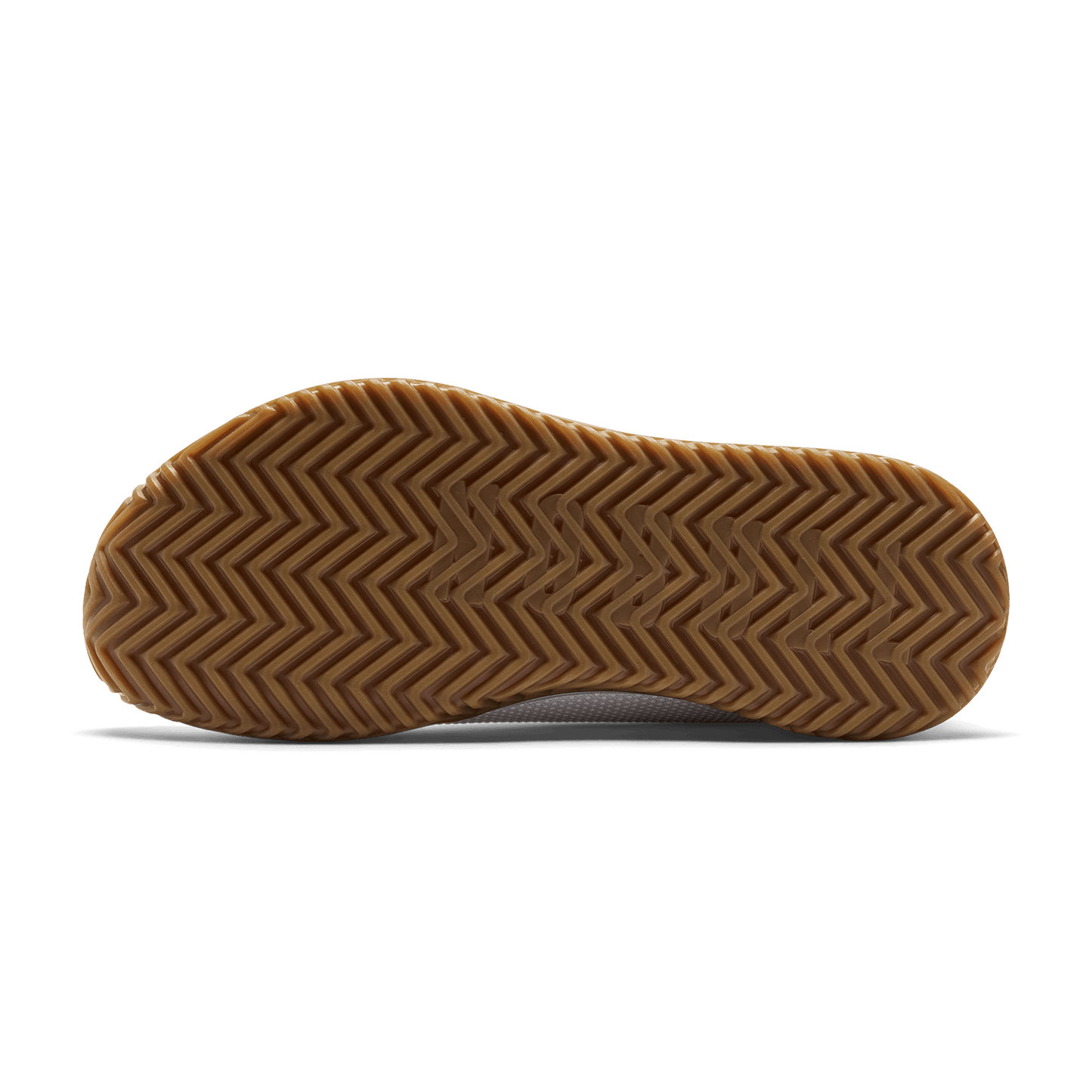 Classic White Light Gray Gum Outwork Edge Shoe Bottom Angle.