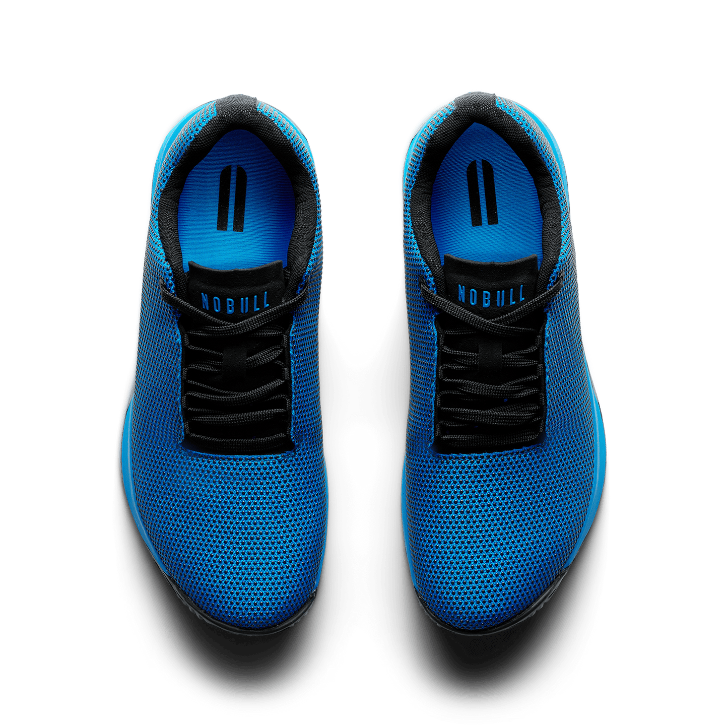 Electric Blue Outwork Edge Shoe Overhead Angle.