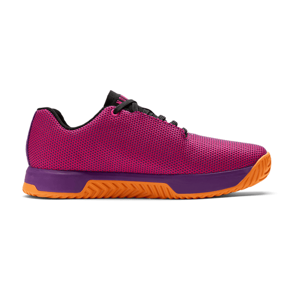 Signal Pink Flare Outwork Edge Medial Side Angle.