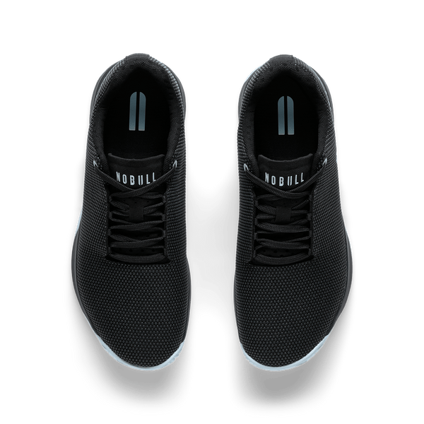 Jet Black Ice Water Outwork Edge Shoe Overhead Angle.
