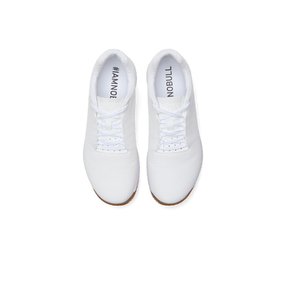 White Gum Outwork Edge Shoe Above Angle.