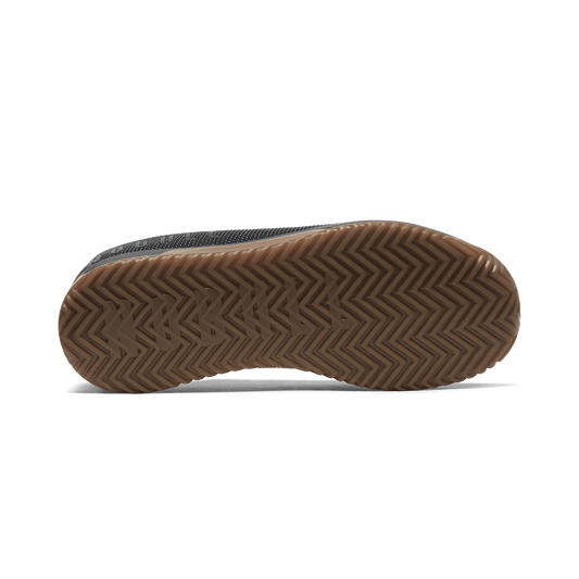 Black Gum Outwork Edge Shoe Bottom Angle.