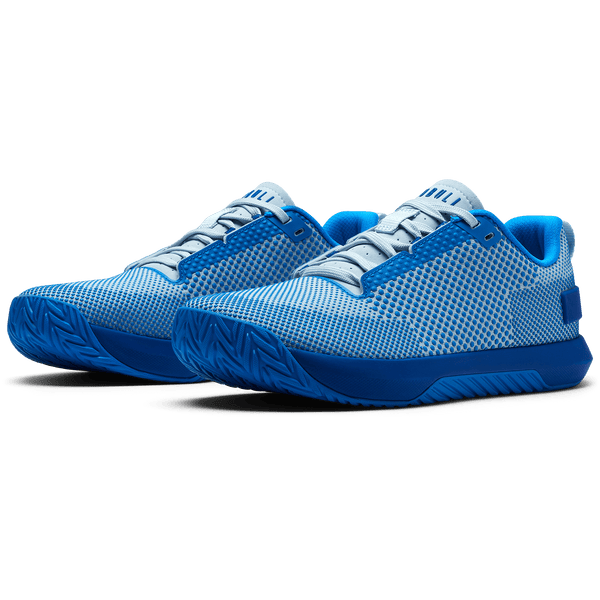 Electric Blue Outwork Flex Shoe Front Side Angle.