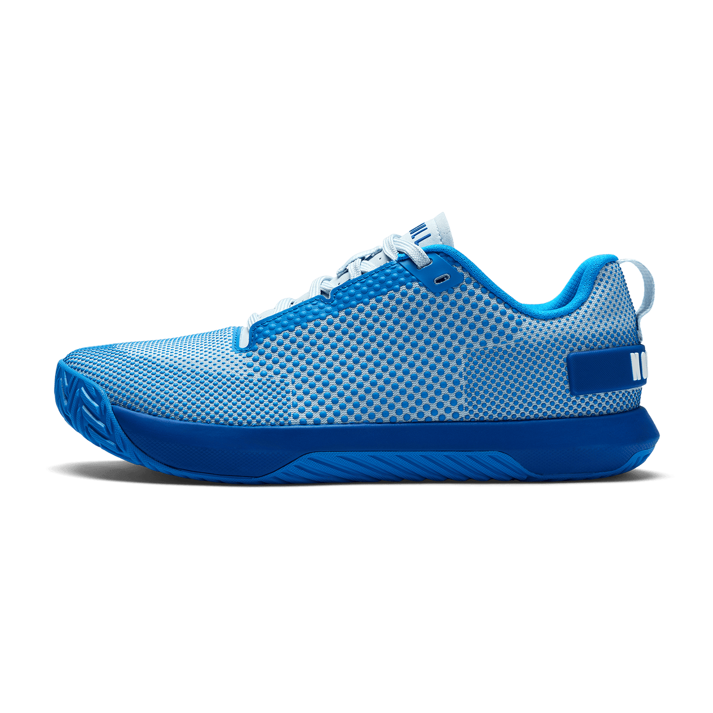 Electric Blue Outwork Flex Shoe Side Angle.
