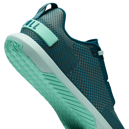 Gulf Coast Lagoon Outwork Flex Shoe Detail Angle.