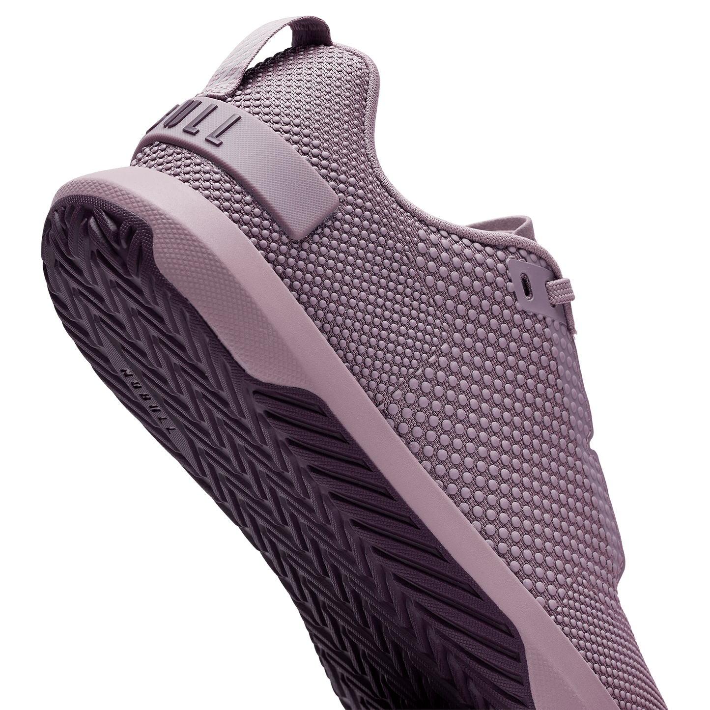 Dusty Mauve Outwork Flex Shoe Detail Angle.