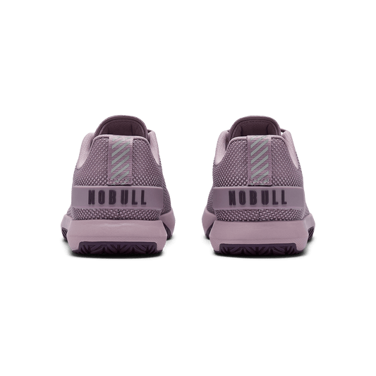 Dusty Mauve Outwork Flex Shoe Back Side Angle.