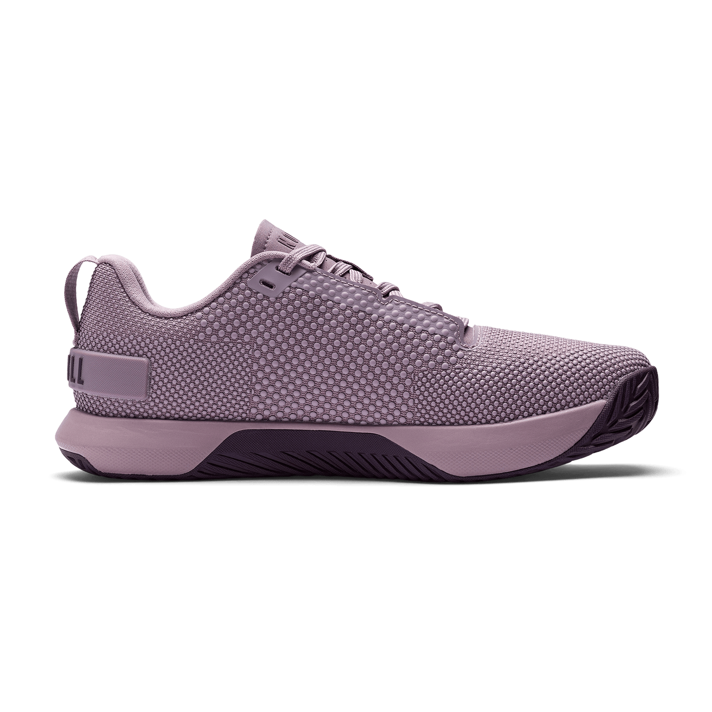 Dusty Mauve Outwork Flex Shoe Medial Side Angle.