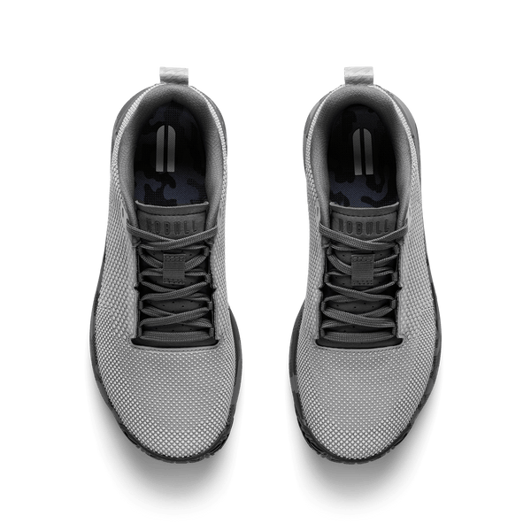 Gray Jungle Camo Outwork Flex Shoe Overhead Angle.