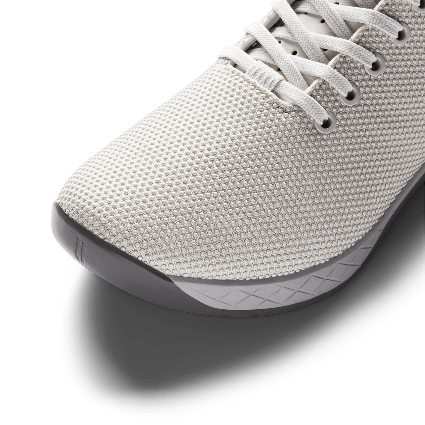 Light Grey Outwork High-Top Shoe Detail Angle.