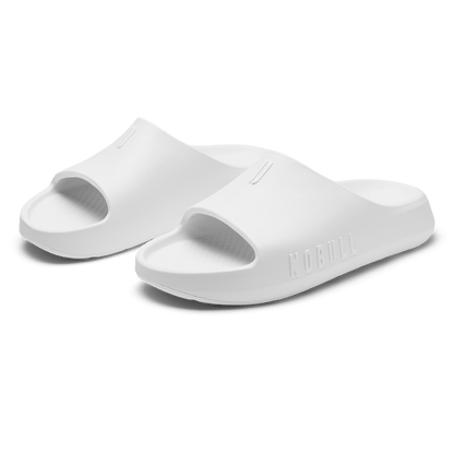 Classic White Recharge Slide Front Side Angle.