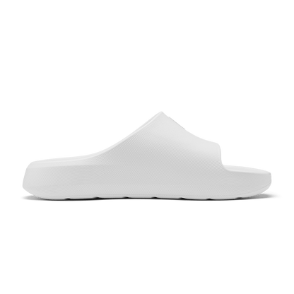 Classic White Recharge Slide Medial Side Angle.