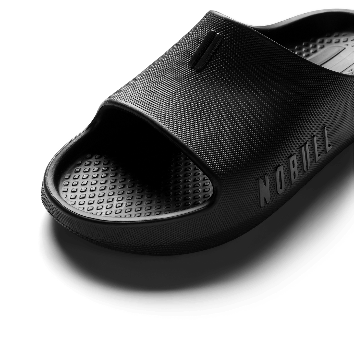Jet Black Recharge Slide Detail Angle.