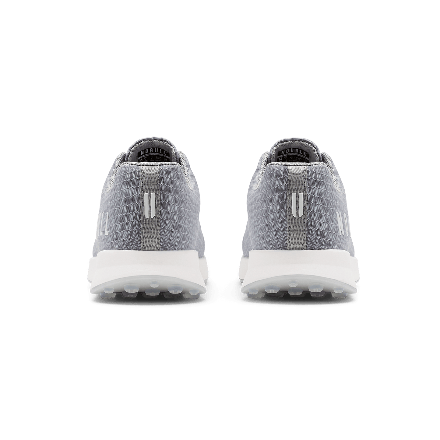 Grey Illusions NOBULL Ripstop Golf Shoes Back Angle.