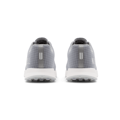 Grey Illusions NOBULL Ripstop Golf Shoes Back Angle.