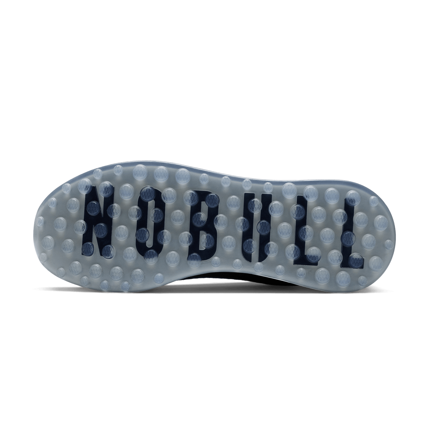 Jet Black Ripstop Golf Shoes Bottom Angle.