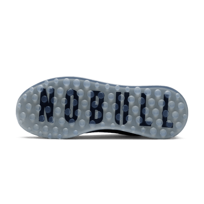 Jet Black Ripstop Golf Shoes Bottom Angle.