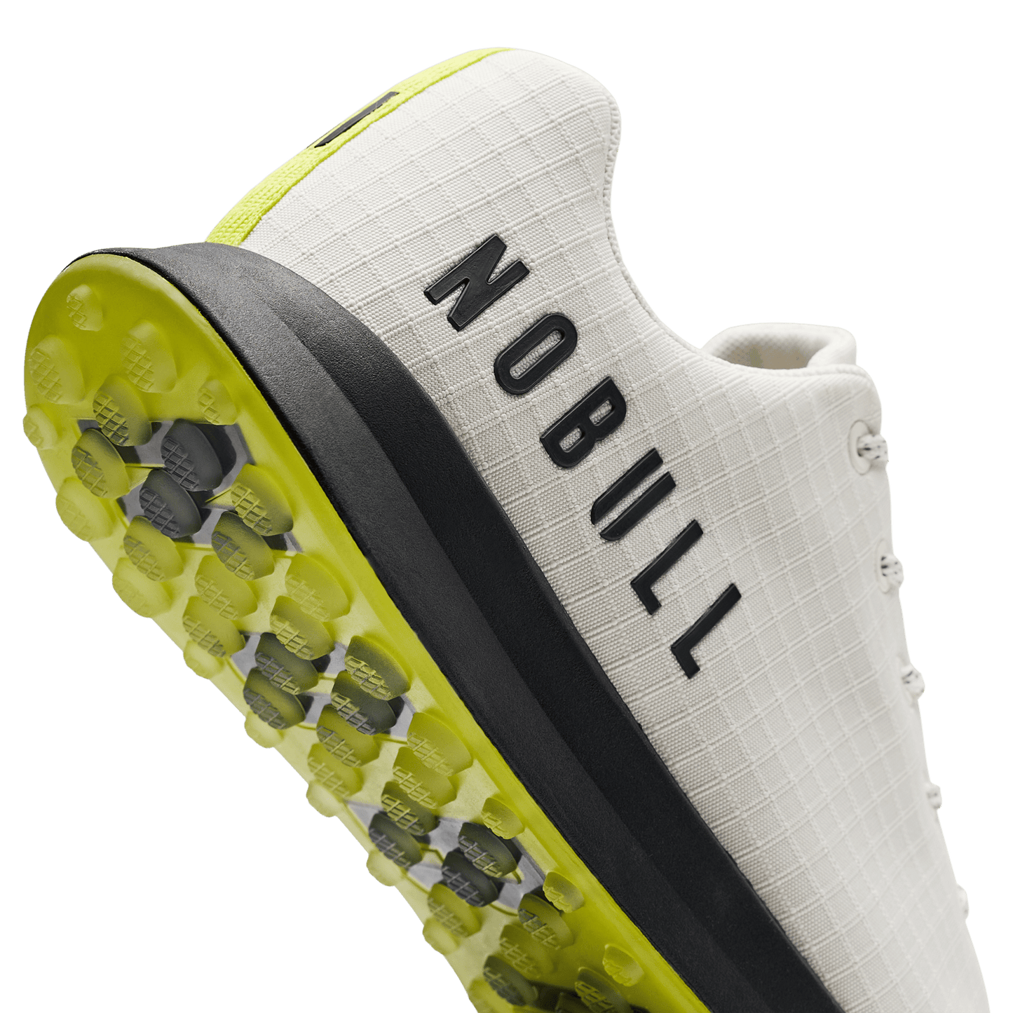 White Zest Golf Ripstop Shoe Detail Angle.