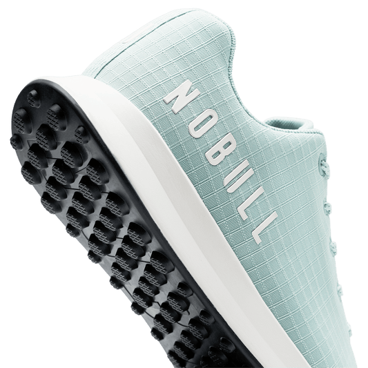 Blue Haze Ripstop Golf Shoe Detail Angle.