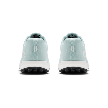 Blue Haze Ripstop Golf Shoe Back Angle.