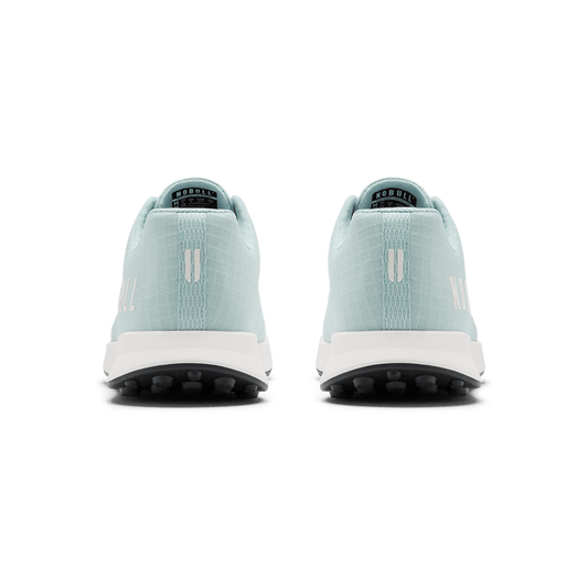 Blue Haze Ripstop Golf Shoe Back Angle.
