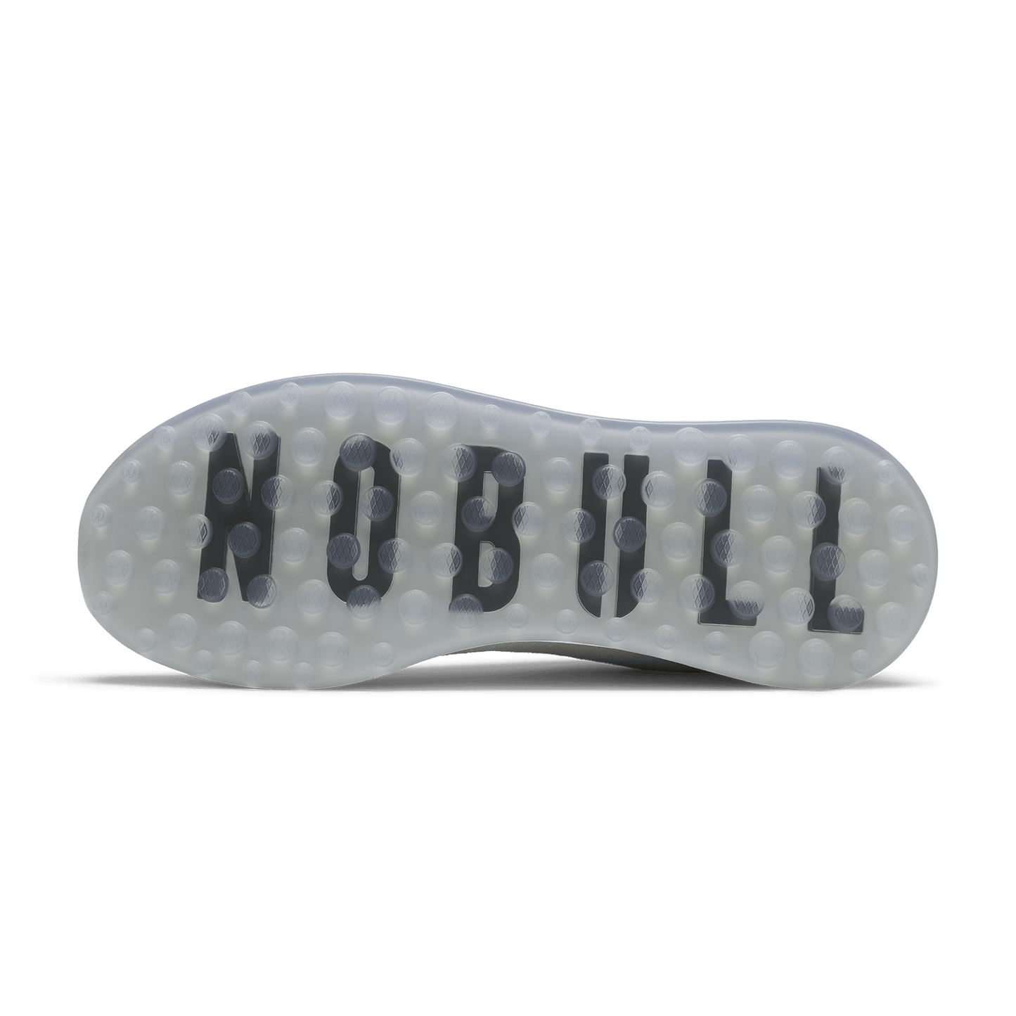 White Ripstop Golf Shoe Bottom Angle.