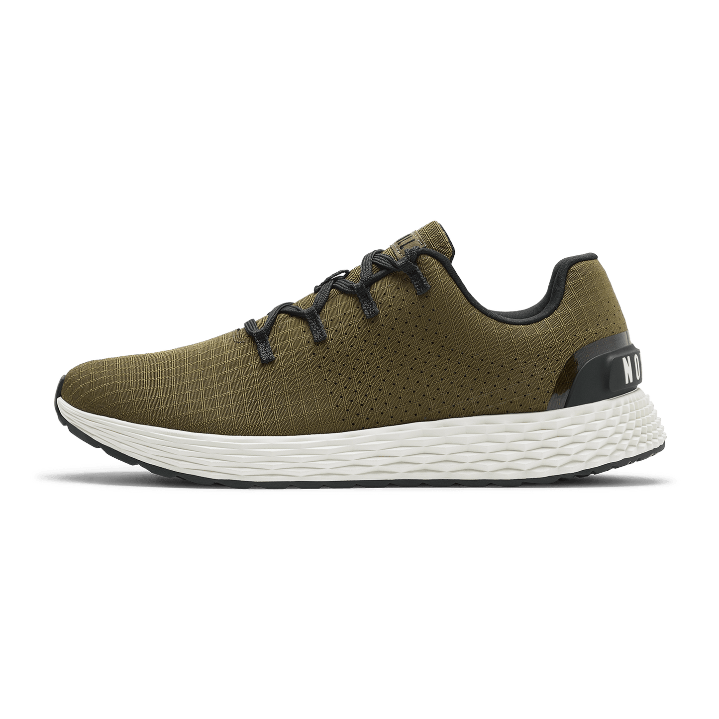 Tactical Green Allday 365 Shoe Side Angle.