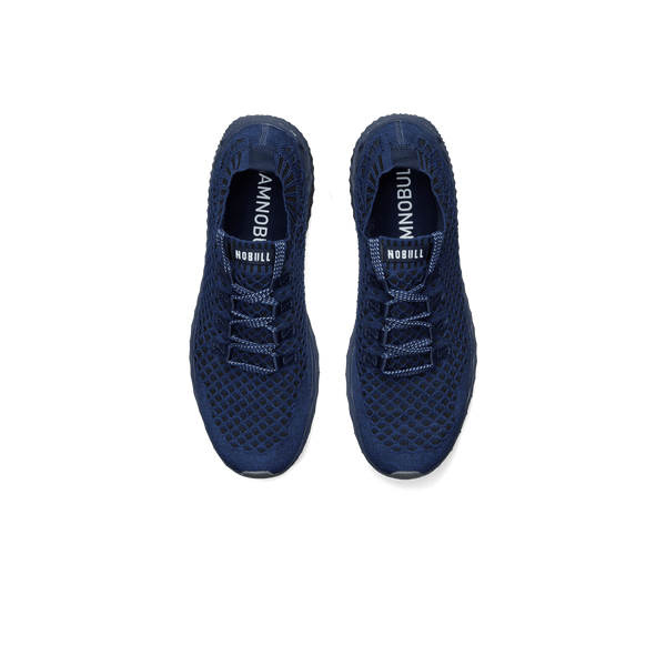 Women's Midnight Navy Allday Knit Shoes Above Angle