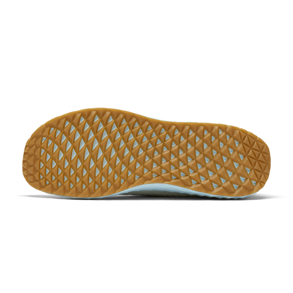 Mineral White Ice Water Allday Knit Shoe Bottom Angle.