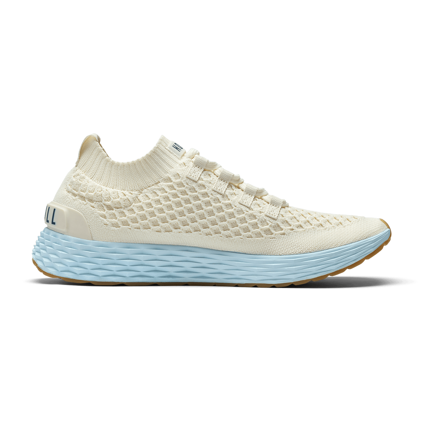 Mineral White Ice Water Allday Knit Shoe Medial Side Angle.