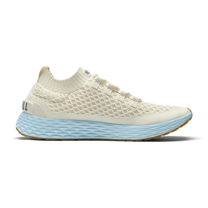 Mineral White Ice Water Allday Knit Shoe Medial Side Angle.
