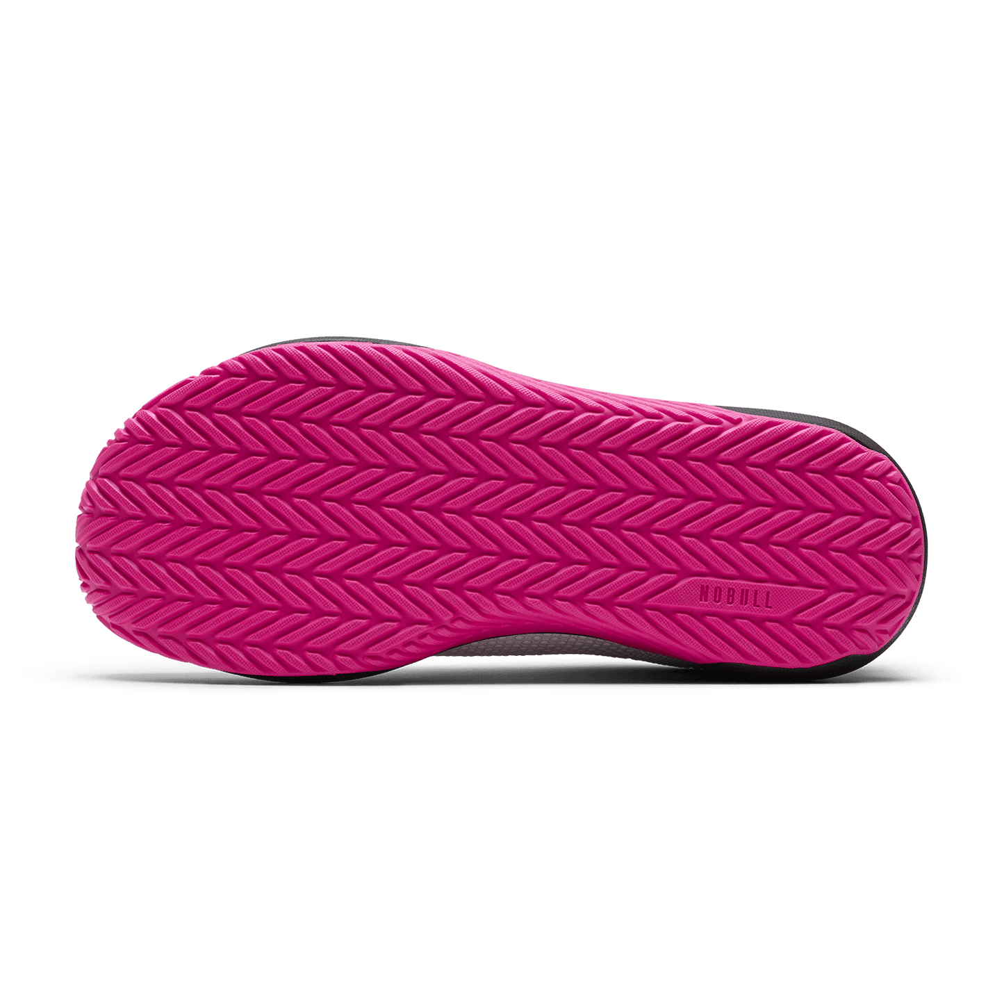 Classic White Pink Glo Outwork Flex Shoe Bottom Angle.