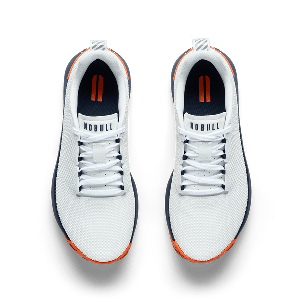 Classic White Cayenne Outwork Flex Shoe Overhead Angle.