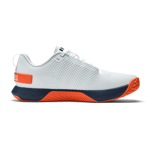 Classic White Cayenne Outwork Flex Shoe Medial Angle.