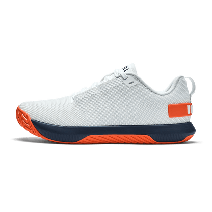Classic White Cayenne Outwork Flex Shoe Side Angle.