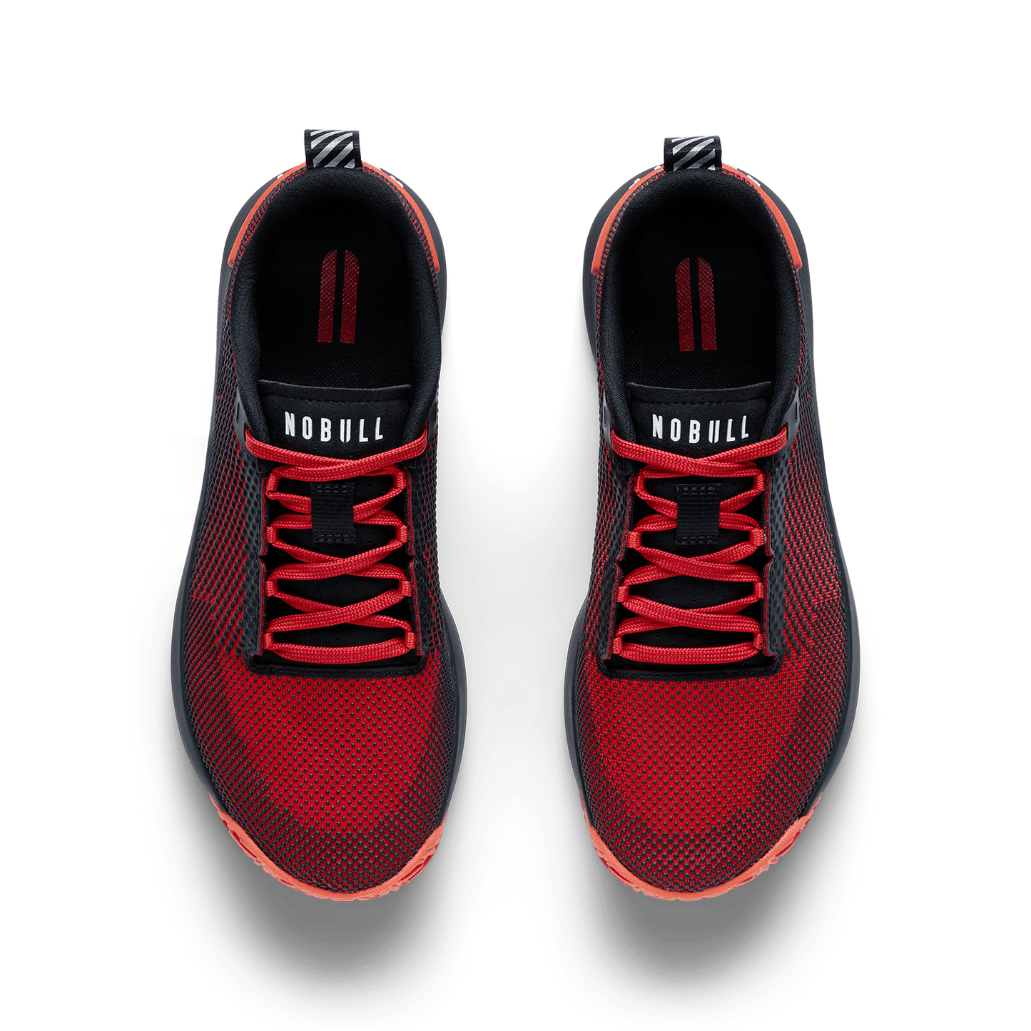 Equestrian Red Outwork Flex Shoe Overhead Angle.
