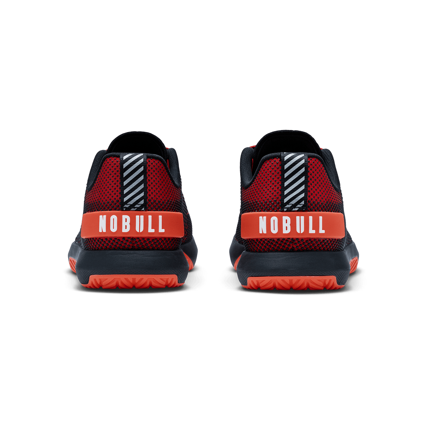Equestrian Red Outwork Flex Shoe Back Angle.