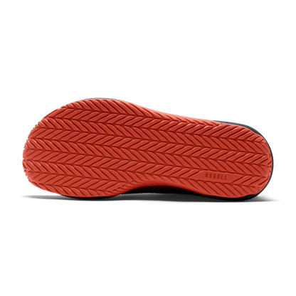Equestrian Red Outwork Flex Shoe Bottom Angle.