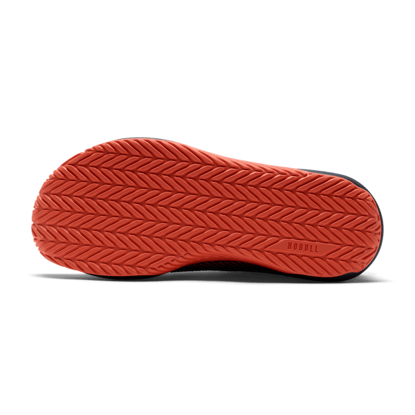 Equestrian Red Outwork Flex Shoe Bottom Angle.