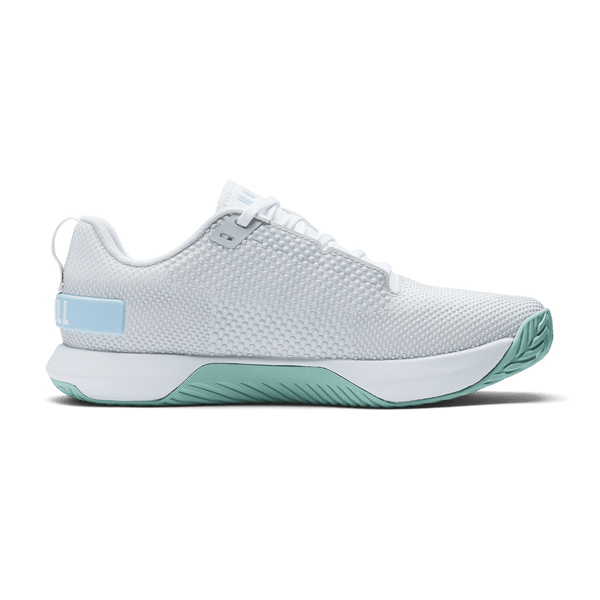 Classic White Surf Spray Outwork Flex Shoe Medial Side Angle.
