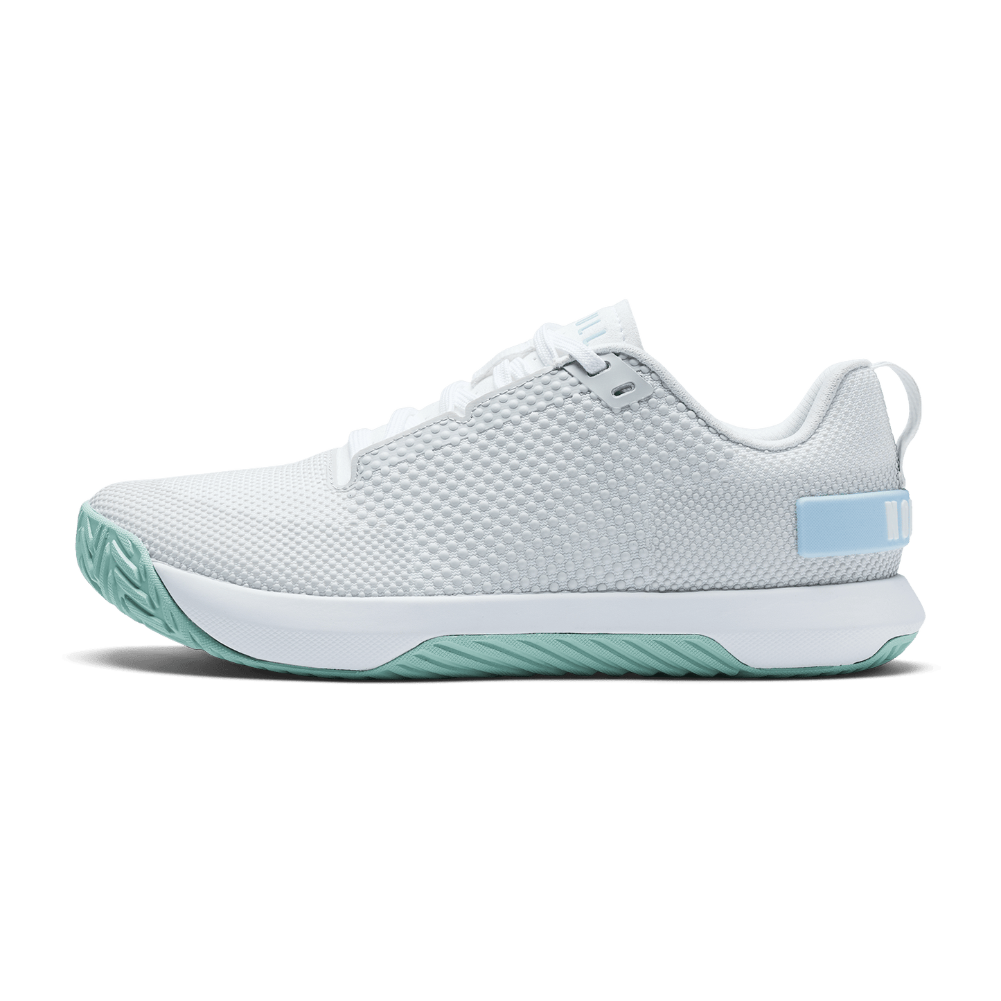 Classic White Surf Spray Outwork Flex Shoe Side Angle.