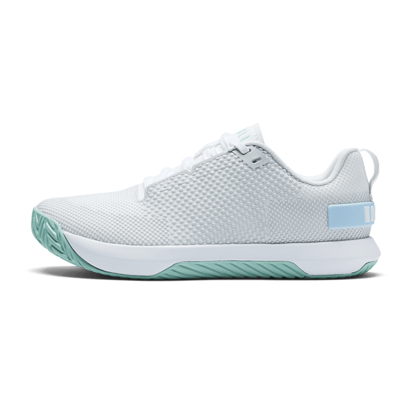 Classic White Surf Spray Outwork Flex Shoe Side Angle.