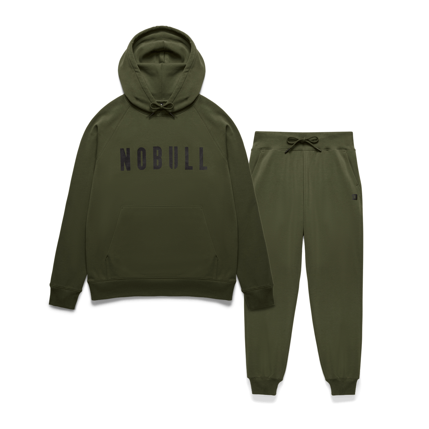 Men's NOBULL Hoodie x Jogger Bundle - Dark Army