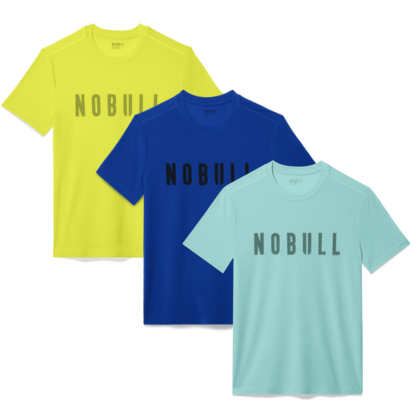 Men's NOBULL Signature Tee 3 Pack - Summer Essentials